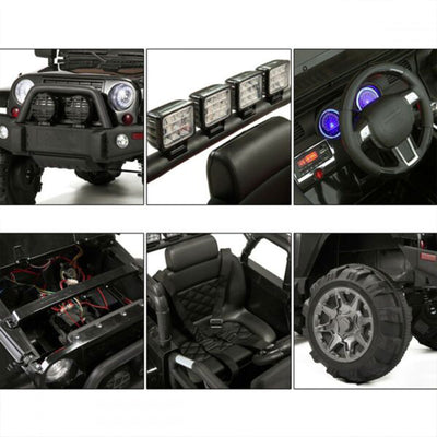 TOBBI 24V Kids Electric Battery Powered 3 Speed Ride On Toy with Remote