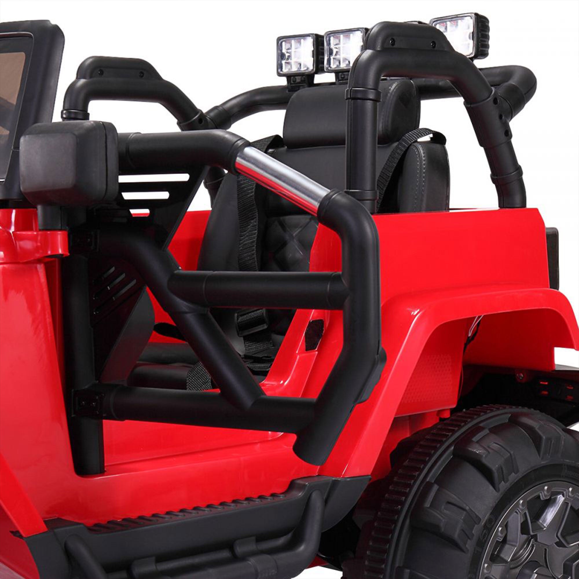 TOBBI 24V Kids Electric Battery Powered Wrangler Ride On Toy with Remote (Open Box)
