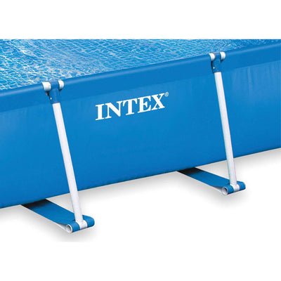 Intex 86 x 23" Frame Above Ground Baby Splash Swimming Pool & Chlorine Tabs - VMInnovations