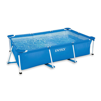 Intex 8.5ft x 26in Frame Above Ground Baby Splash Swimming Pool & Chlorine Tabs