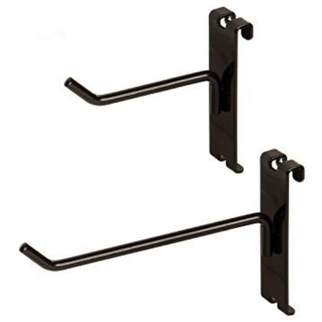 Only Garment Racks 4" Gridwall Hook-25 Pack & 6" Gridwall Hook-25 Pack(Open Box)