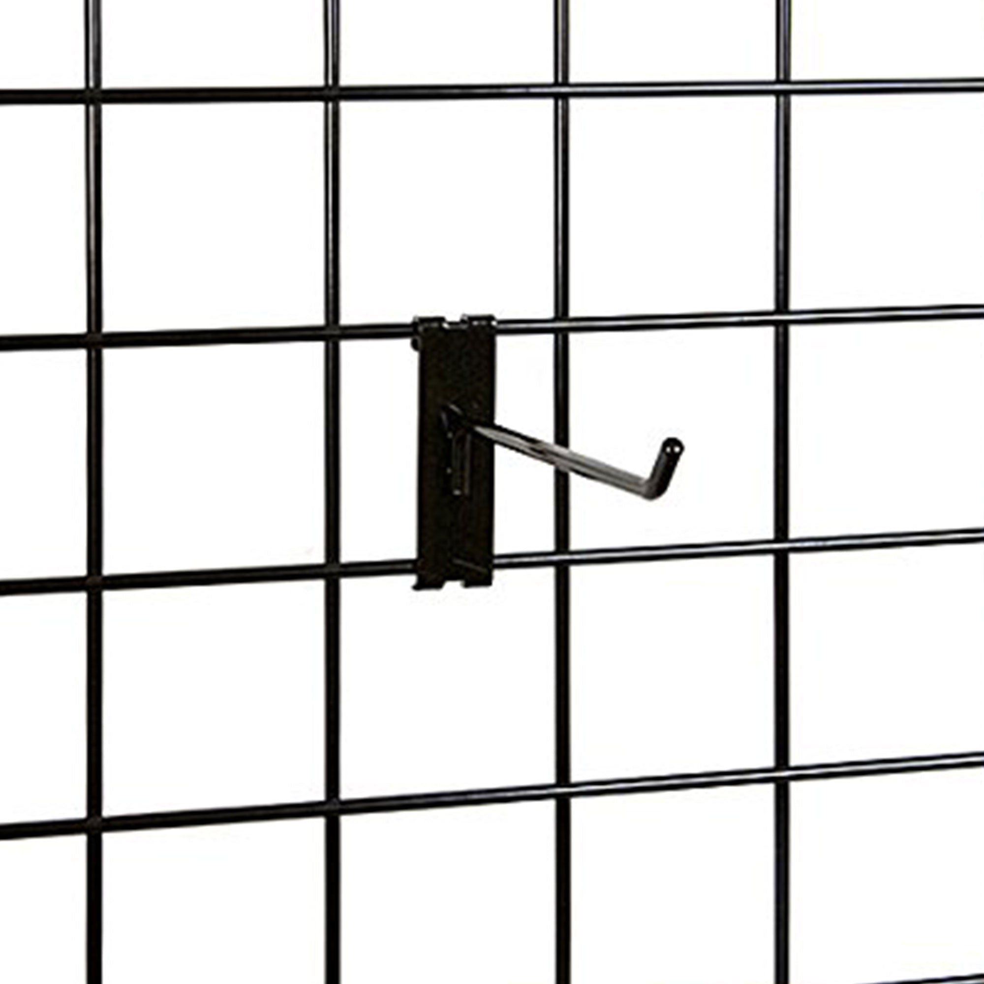 Only Garment Racks 4" Gridwall Hook-25 Pack & 6" Gridwall Hook-25 Pack(Open Box) - VMInnovations