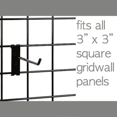 Only Garment Racks 4" Gridwall Hook-25 Pack & 6" Gridwall Hook-25 Pack(Open Box) - VMInnovations