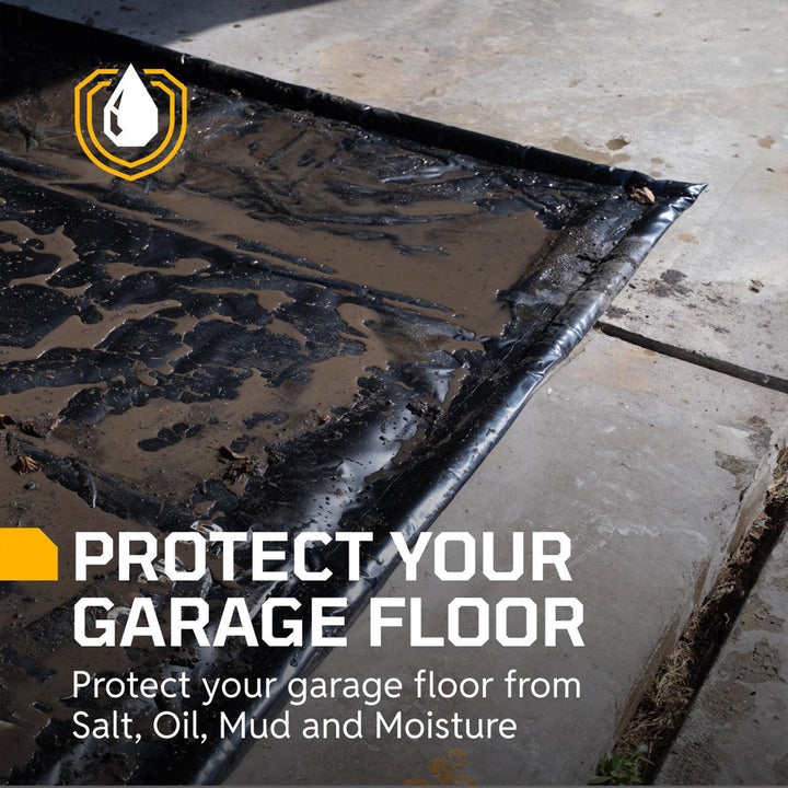 AutoFloorGuard 8.5 Ft x 22 Ft Extra Large Size Garage Containment Mat (Used)