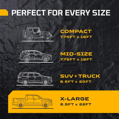 AutoFloorGuard 8.5 Ft x 22 Ft Extra Large Size Garage Containment Mat (Used) - VMInnovations