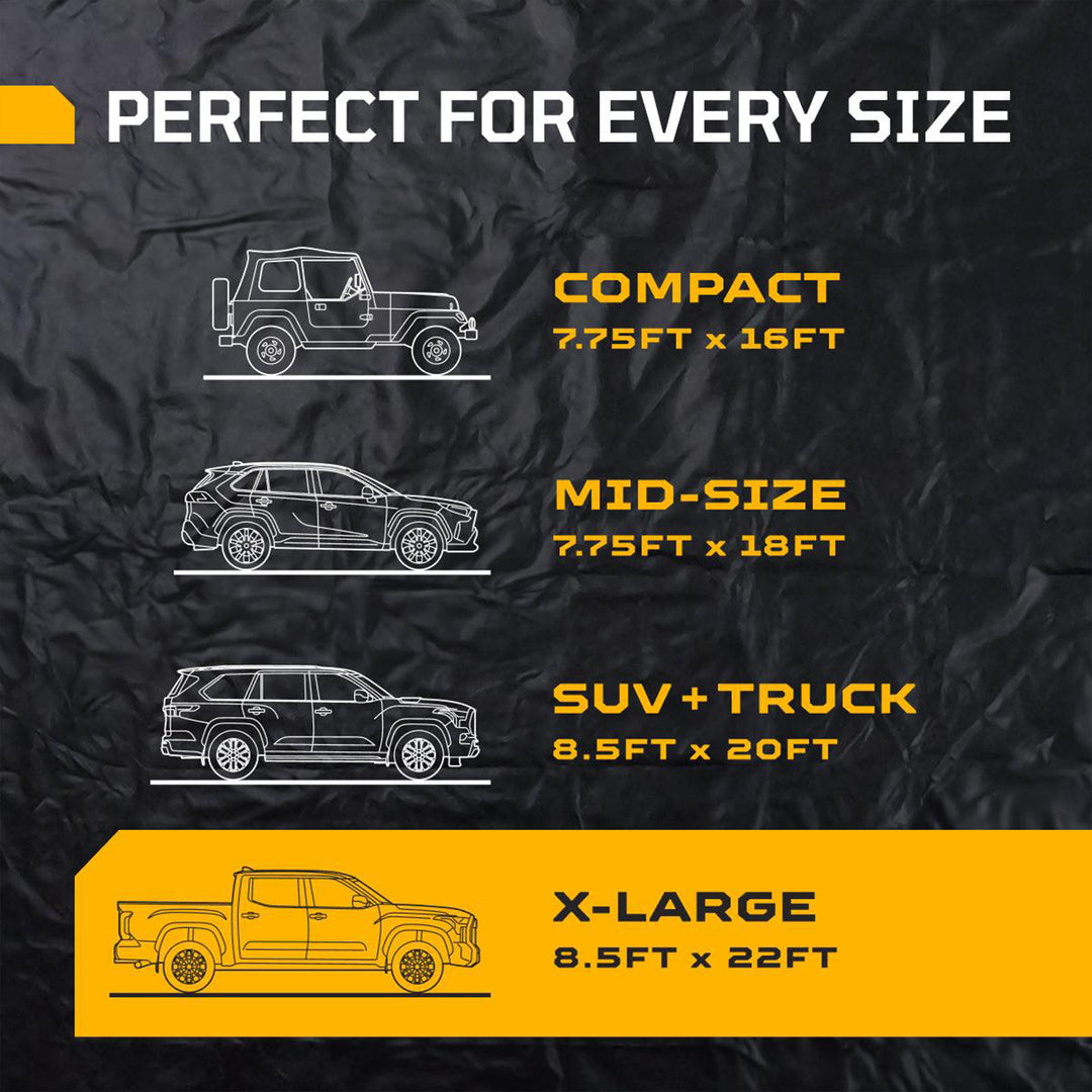 AutoFloorGuard AFG8622 8.5 Ft x 22 Ft XL Garage Containment Mat (Open Box) - VMInnovations