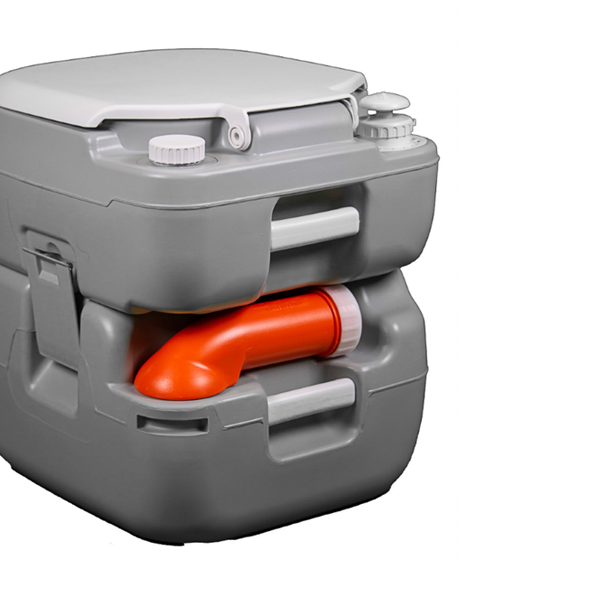 Reliance Products 4822 Flush N Go Electronic Flushing Portable RV Camping Toilet