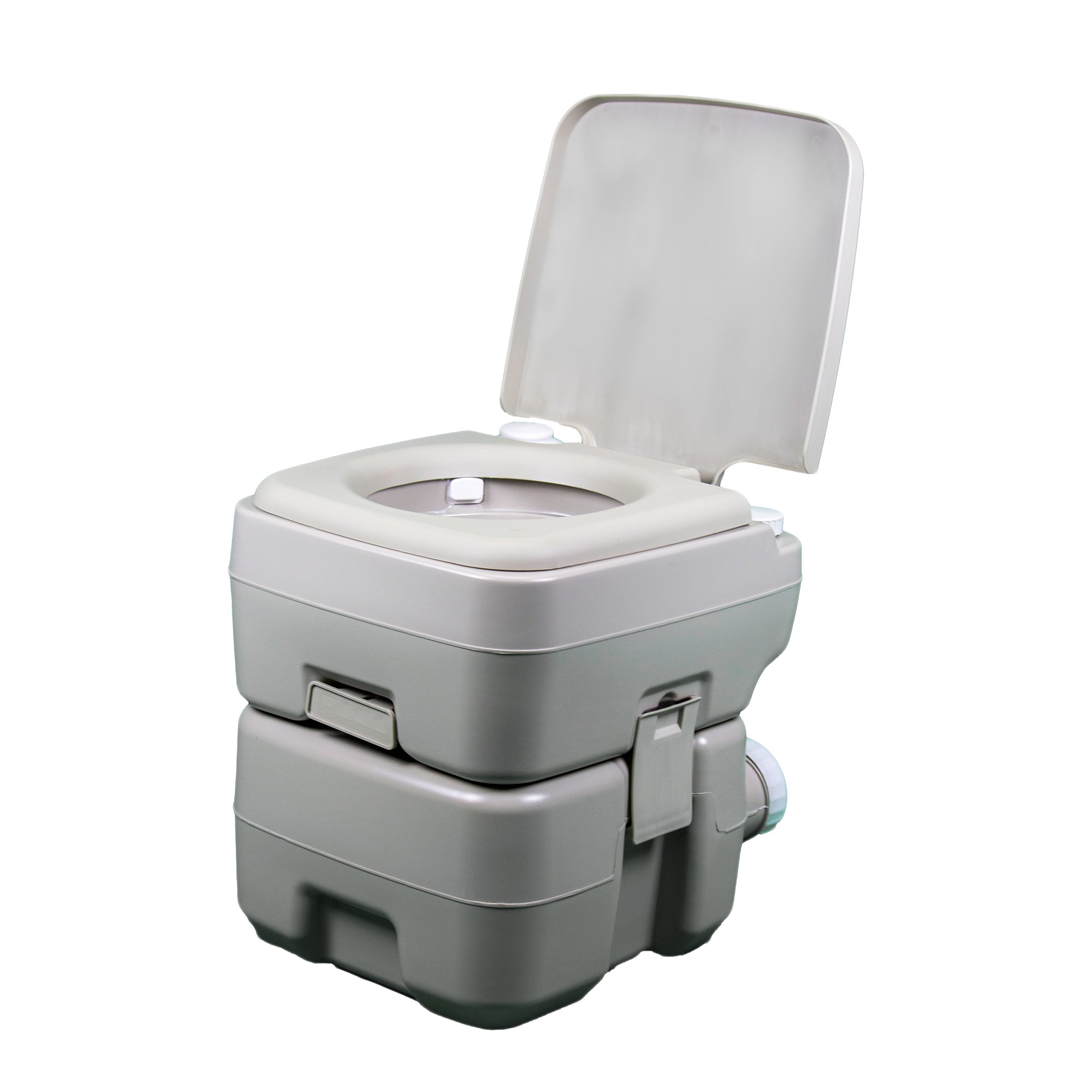 Reliance Flush-N-Go 1020T Portable Toilet with Flush and 5 Gal Waste Tank, White