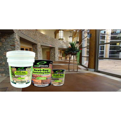 EcoProCote Acri Soy Wood Floor & Concrete Sealer & Eco-Etch Pro Etcher & Cleaner - VMInnovations