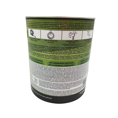 EcoProCote 1 Gal Clear Gloss Polyurethane Coat Seal - Concrete & Wood (Open Box)