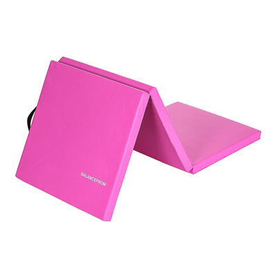 BalanceFrom Fitness GoGym 2 Inch Thick Tri Fold Folding Gymnastics Mat (Used)