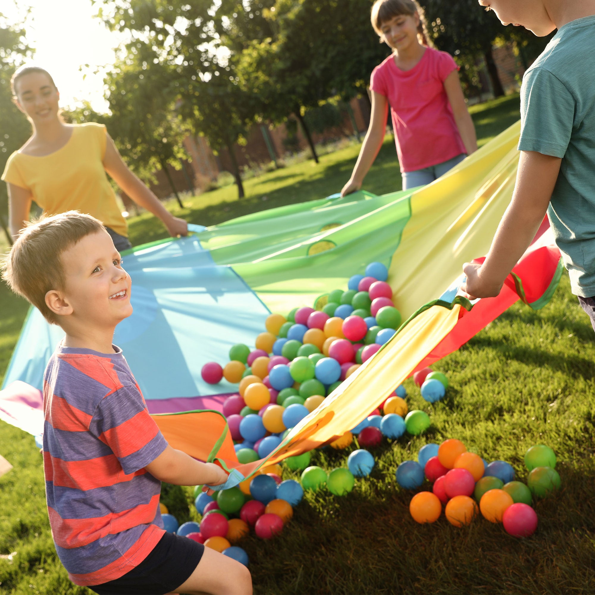 BalanceFrom Fitness 2.3 In Crush Proof Play Pit Balls w/ Storage Bag (For Parts) - VMInnovations