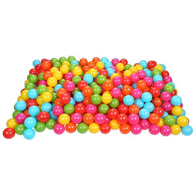 BalanceFrom Fitness 2.3 In Crush Proof Play Pit Balls w/ Storage Bag (Open Box)