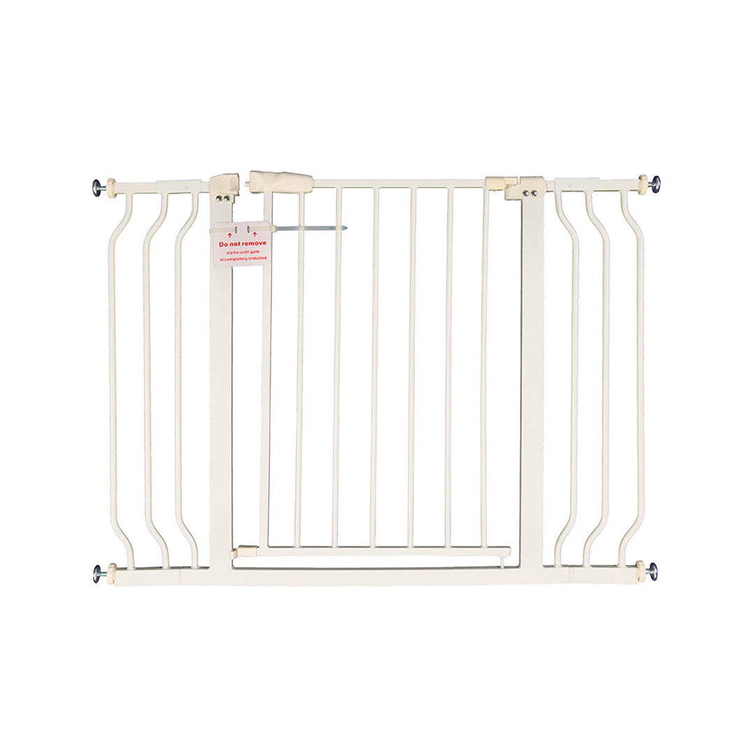 BalanceFrom Walk Thru Auto Close Hold Open Baby Safety Gate, (Open Box) - VMInnovations