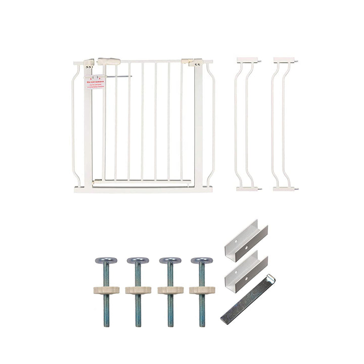 BalanceFrom Walk Thru Auto Close Hold Open Baby Safety Gate, (Open Box)