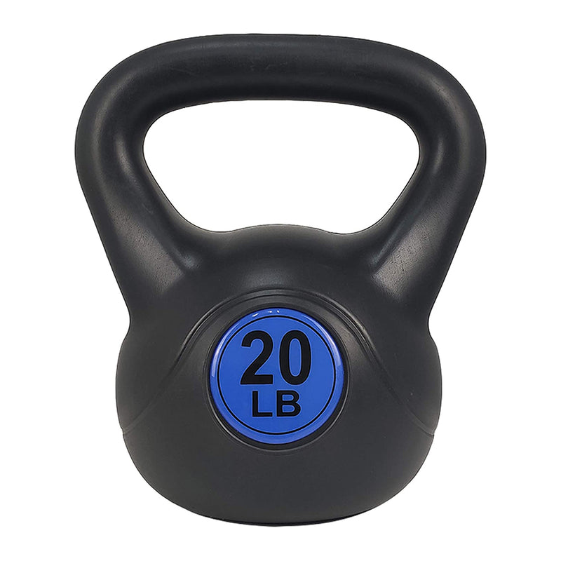 BalanceFrom Fitness Kettlebell Exercise Weights, Set of 3, 10, 15, & 20Lb (Used)