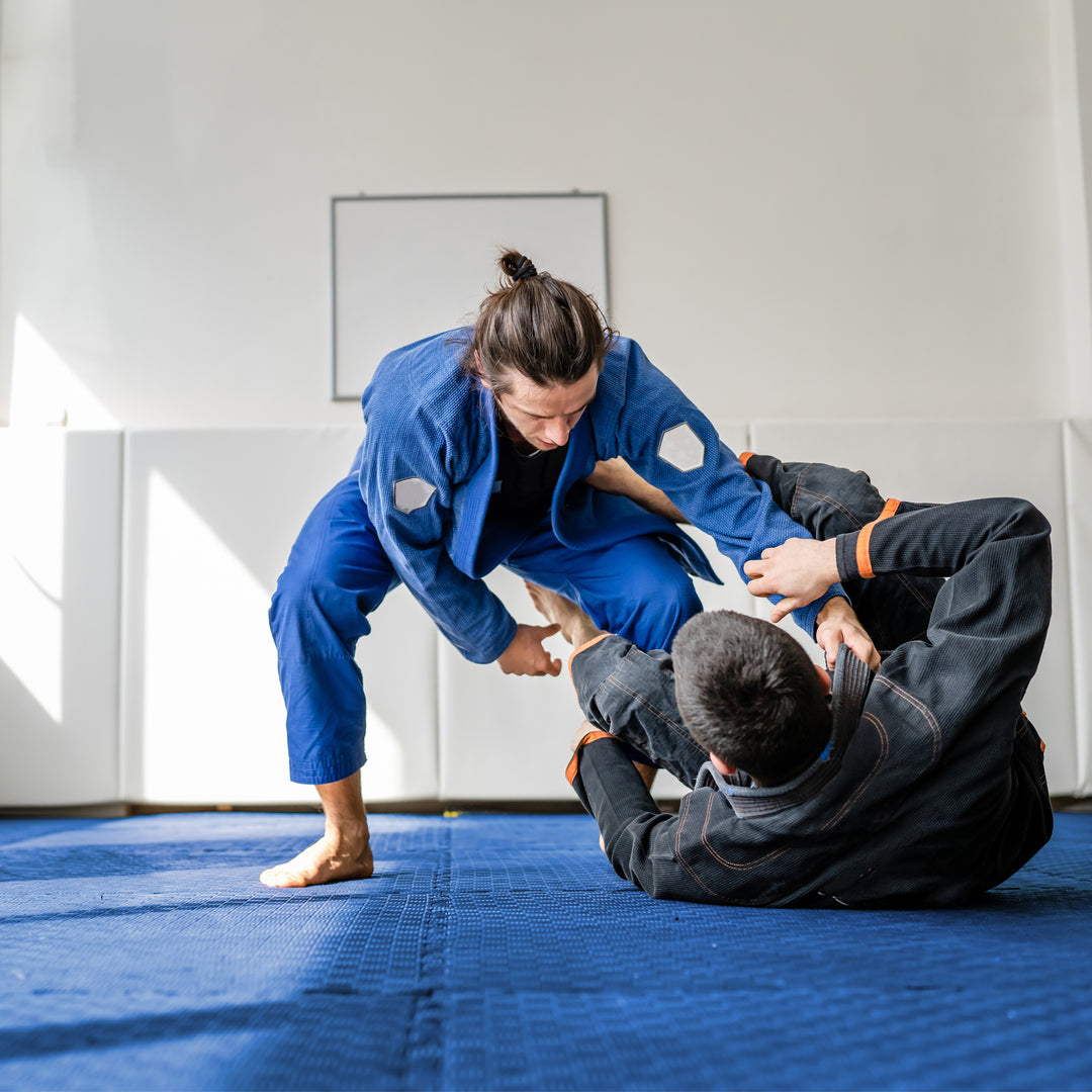 BalanceFrom Fitness 72 Sq Ft Interlocking EVA Foam Exercise Tiles, Blue (Used) - VMInnovations