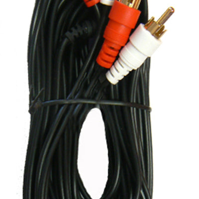 Acoustic Audio by Goldwood RCA25 Pro Audio 25 Foot Stereo Cables, Red and White (Open Box)