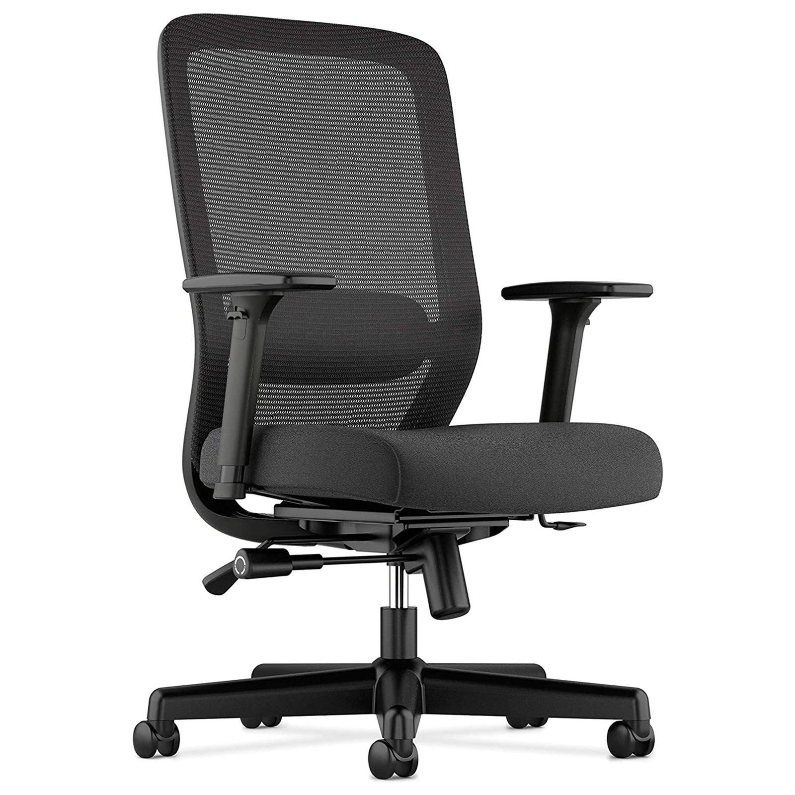 Mesh High Back Task Chair with Lumbar Support and Seat Glide, Black (For Parts) - VMInnovations