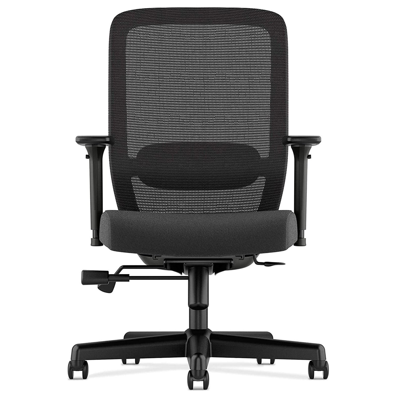 Mesh High Back Task Chair with Lumbar Support and Seat Glide, Black (For Parts) - VMInnovations