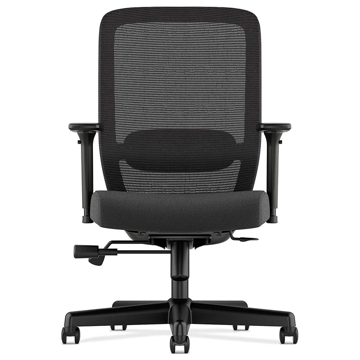 Mesh High Back Task Chair with Lumbar Support and Seat Glide, Black (For Parts)