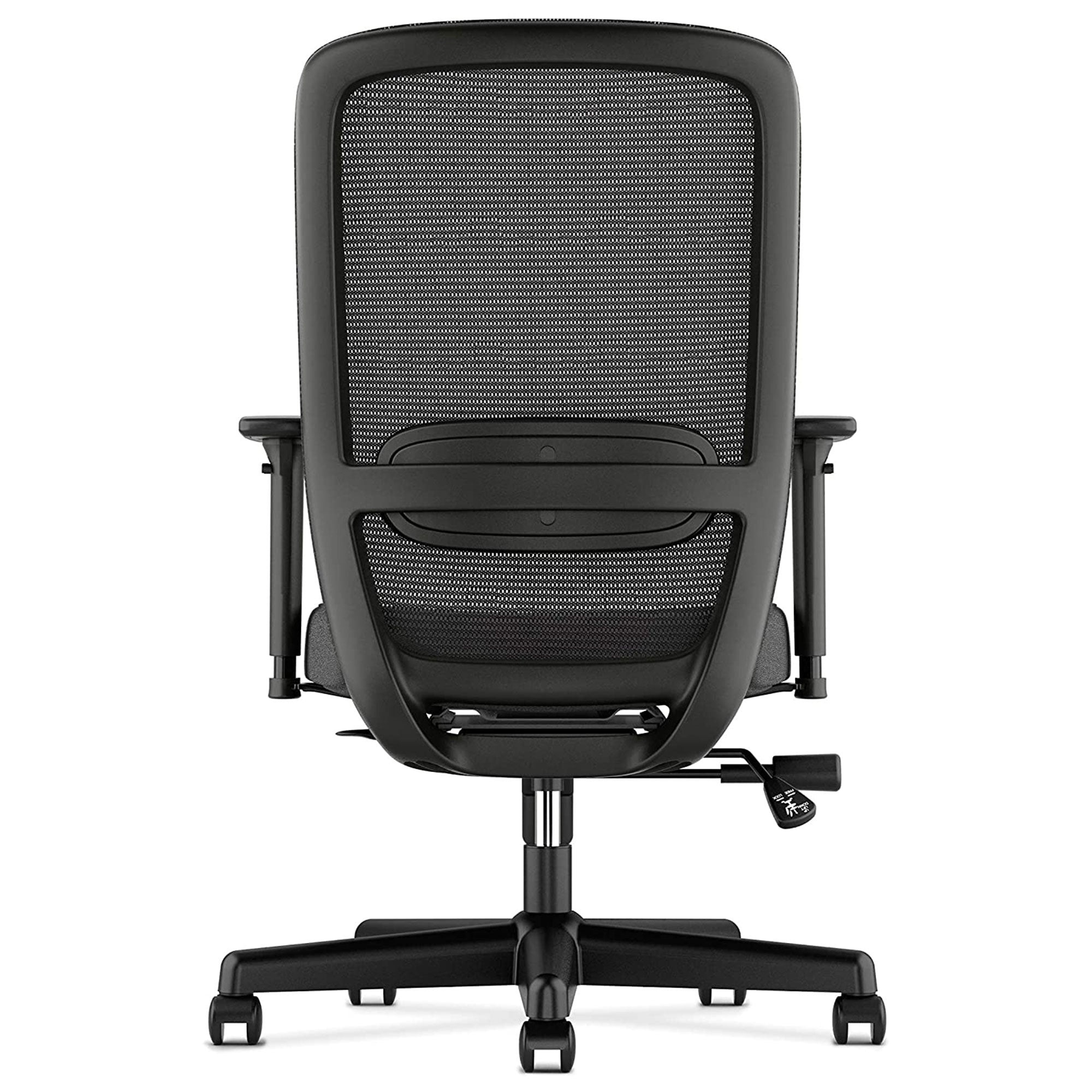 Mesh High Back Task Chair with Lumbar Support and Seat Glide, Black (For Parts) - VMInnovations