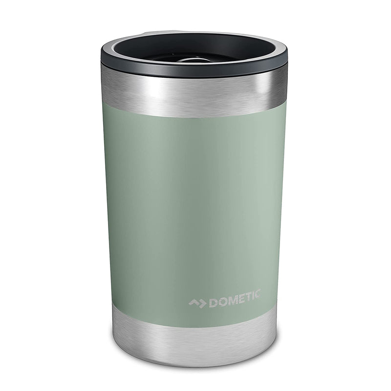 Dometi Thermo 11 Ounce Stainless Steel Insulated Vacuum Sealed Tumbler Cup, Moss