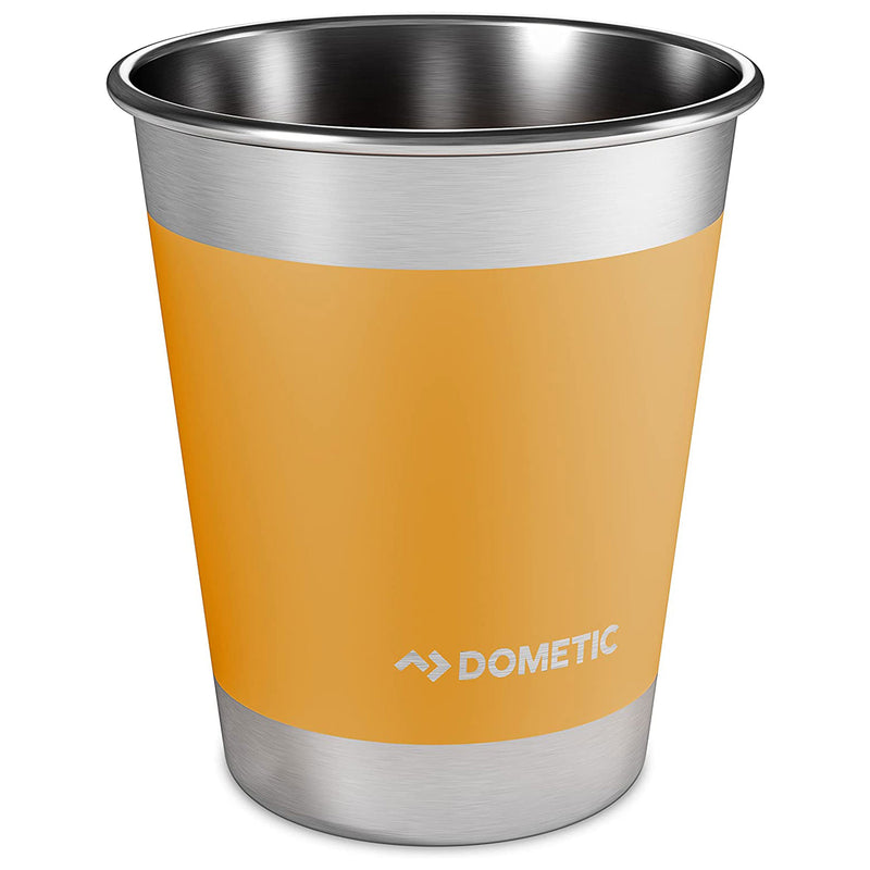 Dometic CUP50 17 Ounce Stainless Steel Stackable Drinking Cup, Glow (4 Pack)