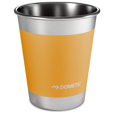 Dometic CUP50 17 Ounce Stainless Steel Stackable Drinking Cup, Glow (4 Pack)