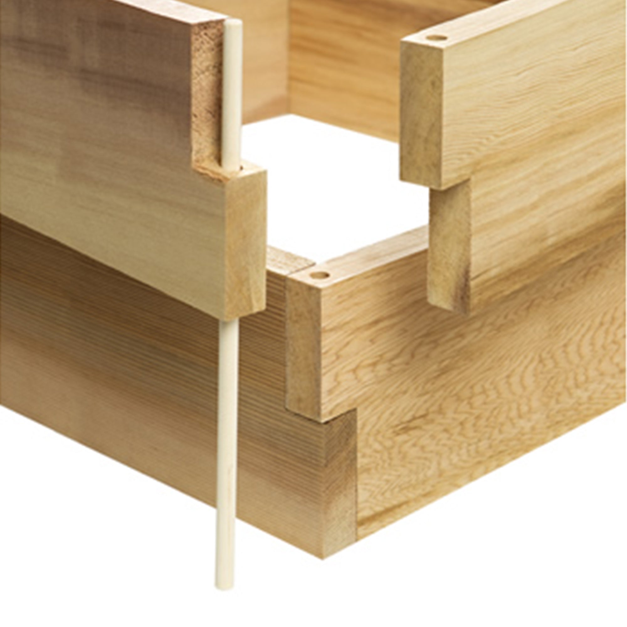 All Things Cedar Hand Crafted Natural Red Cedar 2ft Raised Garden Kit (Open Box) - VMInnovations