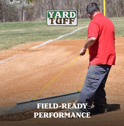 Yard Tuff 35HPDM ATV/UTV 3 x 5 Foot Zinc & Steel Field Surface Leveling Drag Mat - VMInnovations