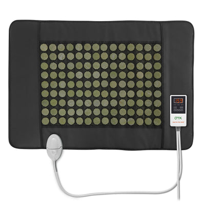 UTK 31 x 21 Jade Stone Infrared Pain Relief Heating Pad w/ Controller (Open Box) - VMInnovations