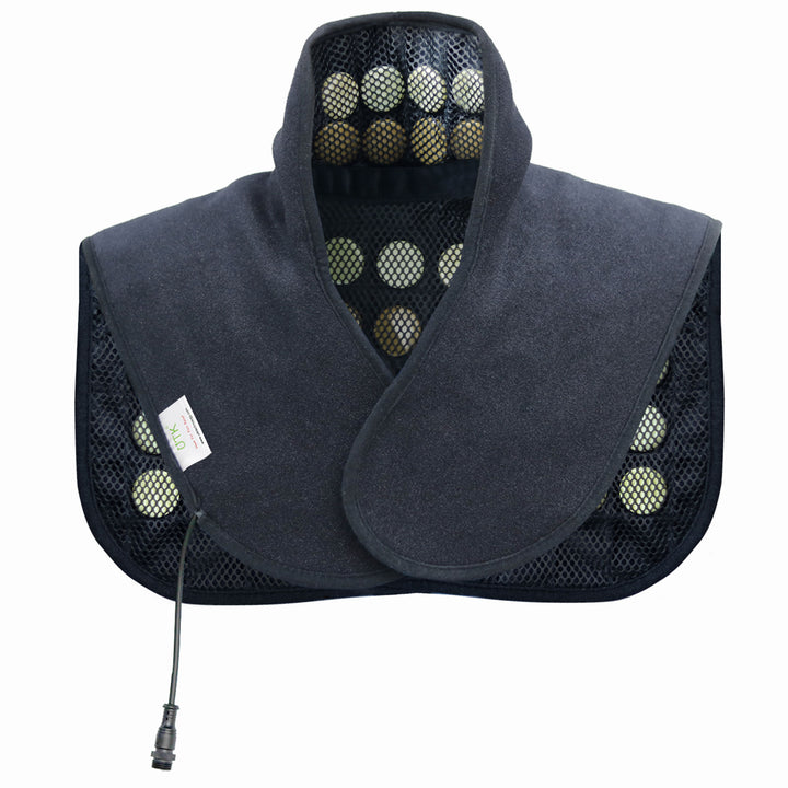 Neck and Shoulder Natural Jade and Tourmaline Stone Heating Pad Wrap (Used) - VMInnovations