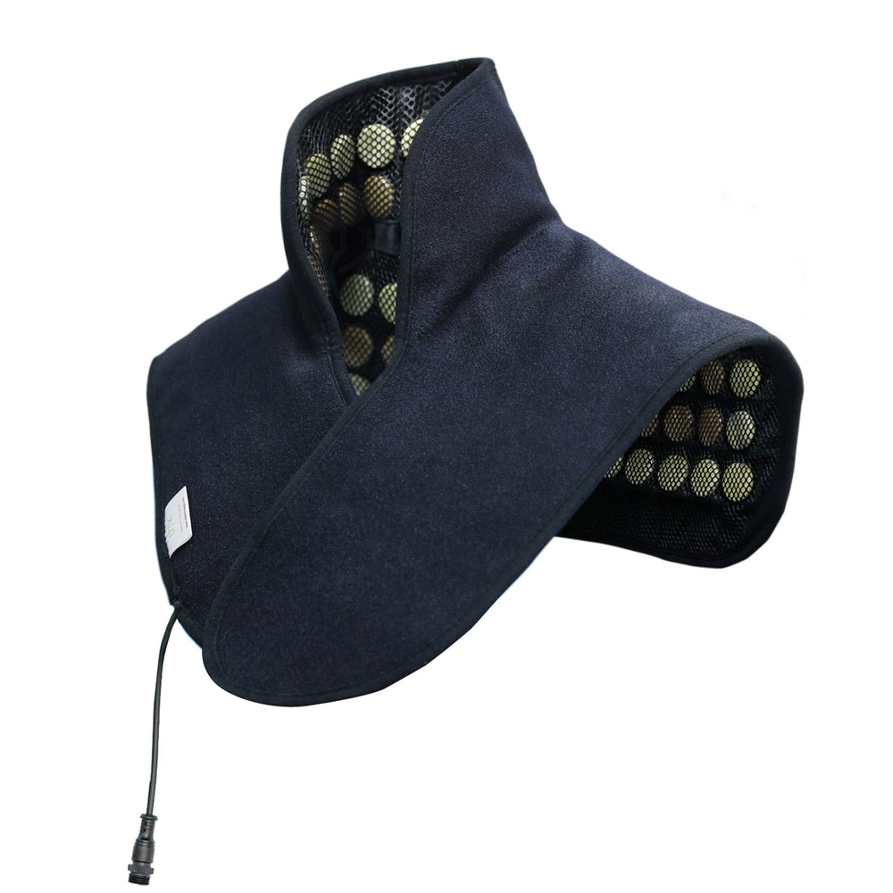 Neck and Shoulder Natural Jade and Tourmaline Stone Heating Pad Wrap (Used) - VMInnovations