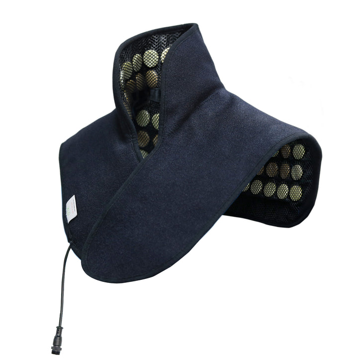 Neck and Shoulder Natural Jade and Tourmaline Stone Heating Pad Wrap (Used) - VMInnovations