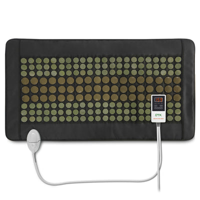 UTK 38 x 21 Inch Far Infrared Heating Pad w/ Natural Jade and Tourmaline Stones - VMInnovations