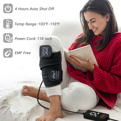 UTK Infrared Wrist, Arm and Ankle Pain Relieving Heating Wrap with Jade Stones