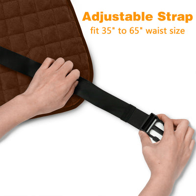 Nalax Lower Back Heating Pad w/ Adjustable Strap and Auto Shut Off (Open Box) - VMInnovations