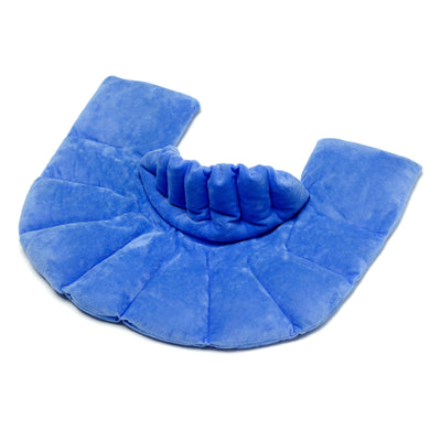 Nalax Neck & Shoulder Microwave Heating Pad w/Lavender Aromatherapy, Blue (Used) - VMInnovations