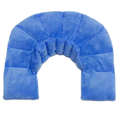 Nalax Neck & Shoulder Microwave Heating Pad w/Lavender Aromatherapy, Blue (Used) - VMInnovations