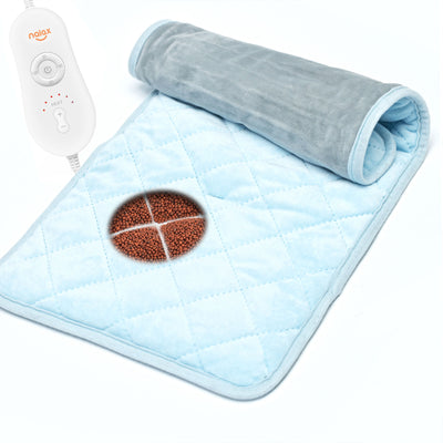 Nalax Electric Microfiber Blanket w/ Tourmaline Beads and Jade Stones (Open Box) - VMInnovations