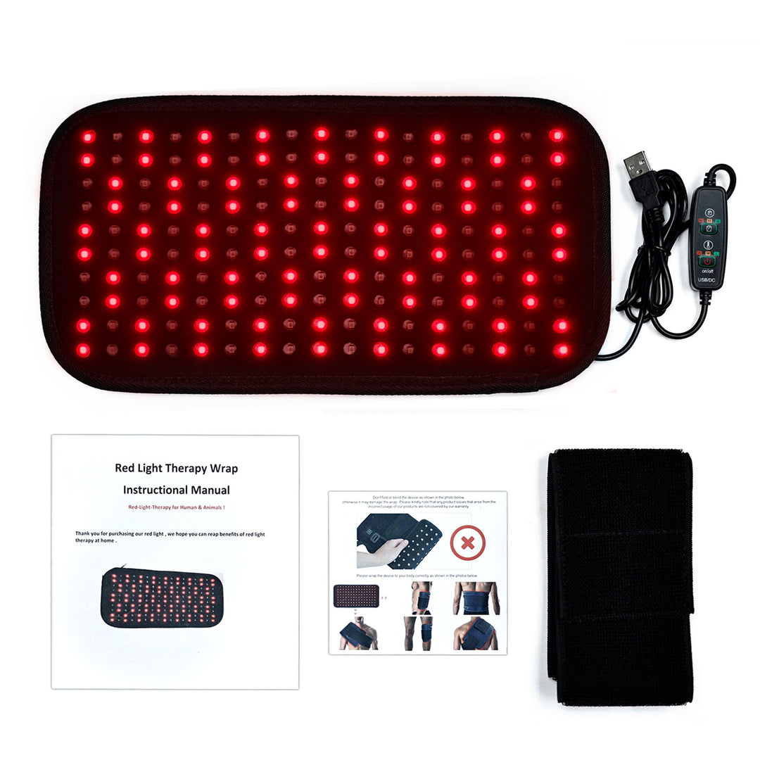 UTK 660nm Red & 850nm Infrared Body Light Therapy Belt w/ Auto Shutoff(Open Box) - VMInnovations