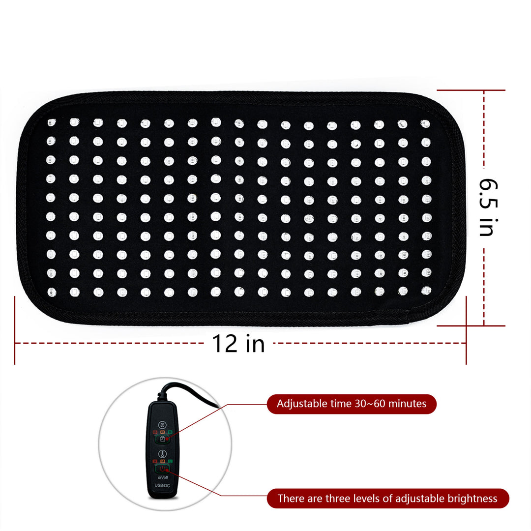 UTK 660nm Red & 850nm Infrared Body Light Therapy Belt w/ Auto Shutoff(Open Box) - VMInnovations