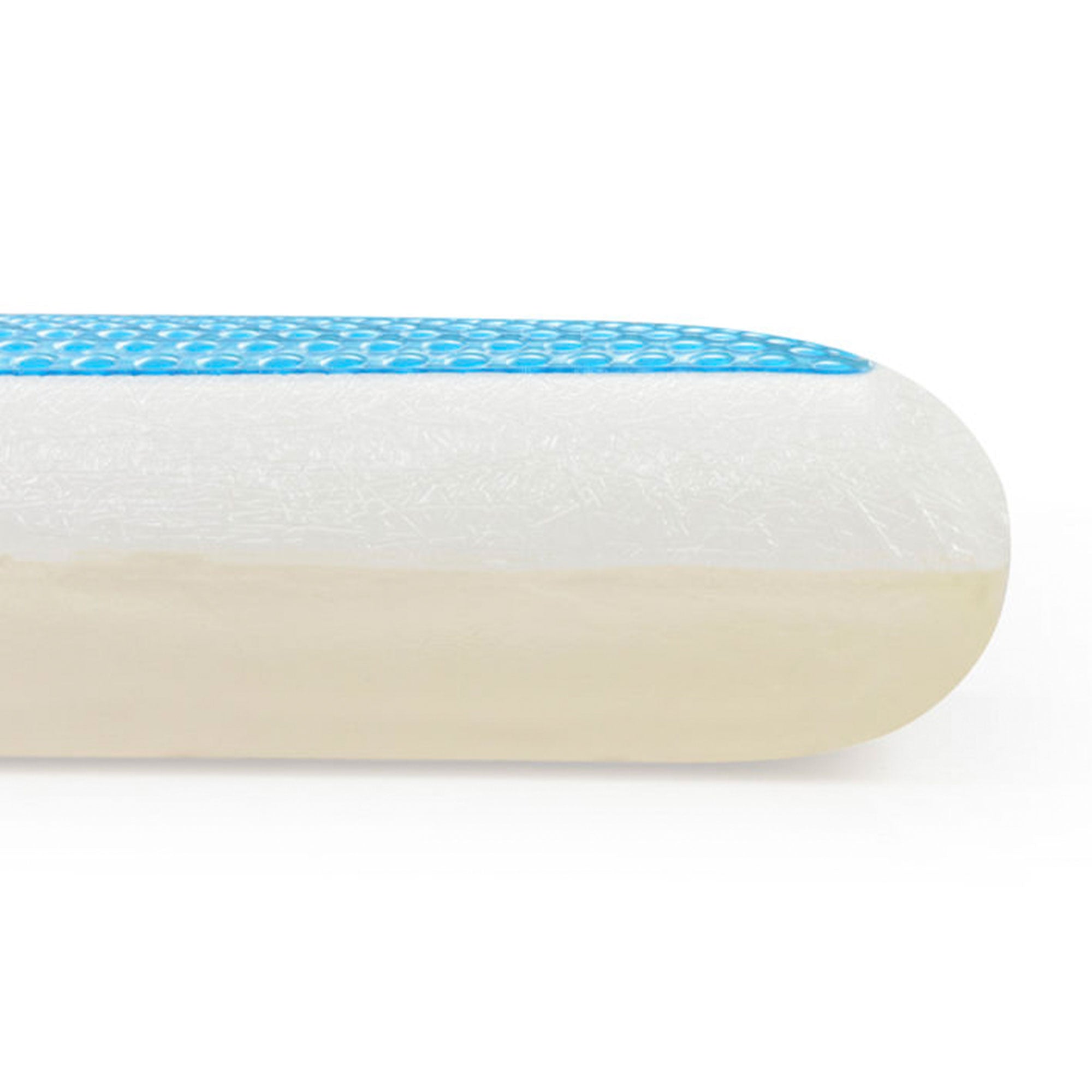 Classic Brands Medium Firm Reversible Cool Gel Memory Foam Pillow, Standard Size