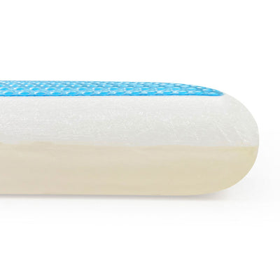 Classic Brands Medium Firm Reversible Cool Gel Memory Foam Pillow (Open Box)