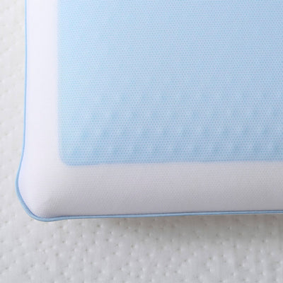 Classic Brands Medium Firm Reversible Cool Gel Memory Foam Pillow, Standard Size