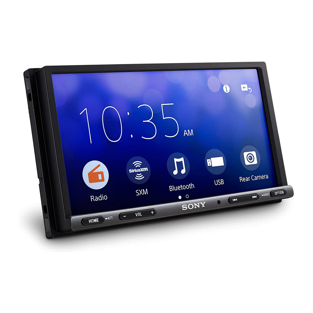 Car Audio 6.95 Inch Media Receiver with CarPlay and Android Auto (Open Box)