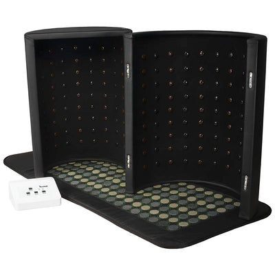 1Love Health Luxor Zero 360 Degree Far Infrared Sauna Dome with Mat and Stones