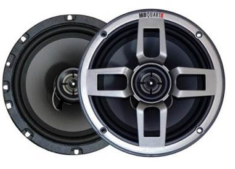 2) New MB QUART FKB-116 6.5" 150W 2 Way Car Audio Speakers Coaxial PAIR - VMInnovations