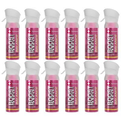 Boost Oxygen Pocket 3 Liter Respiratory Support Canister, Grapefruit (12 Pack) - VMInnovations